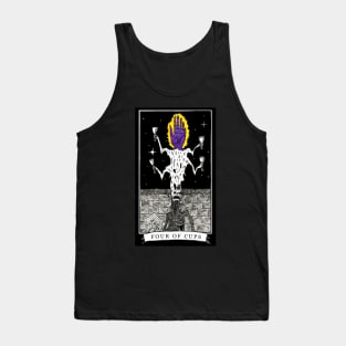 The Four of Cups - The Tarot Restless Tank Top